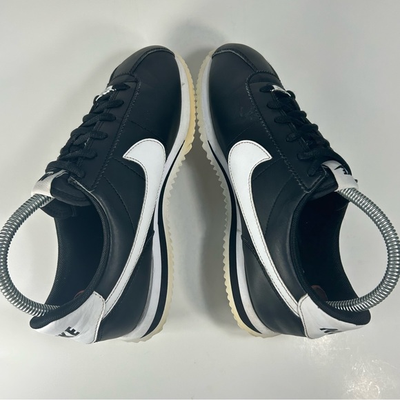 Nike Cortez Leather Sneakers ‘Black/ White' 904764-001; Size 5.5Y Women’s Size 7 - Picture 6 of 15